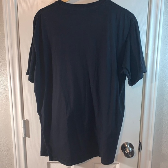 Port and Company Black Short Sleeved Classic Car Print Pullover T-Shirt size XL - Picture 4 of 5